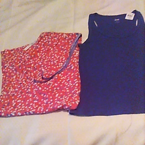 Pajama Set Hue /Jenni Pants & Tank Sailor's Delight Large NWT - Picture 6 of 6